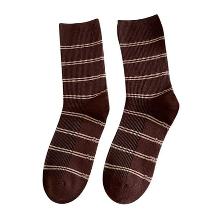 

TANGNADE Women Autumn And Winter Matching Thickened Warm Mid Tube Socks Women Thick Socks