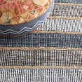 thumbnail image 6 of SAFAVIEH Vintage Leather Kensington Striped Area Rug, Grey/Natural, 5' x 8', 6 of 8