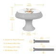 thumbnail image 5 of Easter Kitchen Hardware: Fluorescent Drawer Pulls - Round 4-Pack, Glow-in-the-Dark Knobs for Cabinets, Wardrobes, and Dressers, 5 of 6