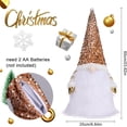 thumbnail image 3 of Christmas Tree Topper Gnome with Long Beard Large Tree Decorations with Christmas Gnomes Tree Topper and Topper Christmas Tree Topper Christmas Gnomes Large Christmas Tree, 3 of 6