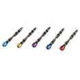 thumbnail image 3 of 5 Pièces de Couleur Bague Magnétique Tournevis Cross Head Bits PH2 Bit Alliage, 3 of 9
