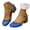 Blue, variant on Women's Pumps Closed Toe Casual Strappy Heels Dressy Wedding Party Business Heeled Sandals