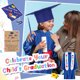 thumbnail image 3 of Conjunto de atuendo de seda y regalo conmemorativo para la graduación de jardín de infantes 2026: elegante atuendo para la ceremonia con recuerdo para celebrar el hito educativo de su hijo., 3 of 6