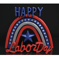 thumbnail image 4 of Colorful Design Happy Banner Patriotic Theme Labor Day Stars for Celebration Indoor Outdoor Decoration Holiday Event, 4 of 7