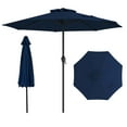 thumbnail image 1 of Gymax Outdoor Patio Umbrella Modern Table Umbrella w/8 Heavy Duty Ribs Sun-proof Navy, 1 of 10
