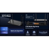 7769 Router TP-Link Dual-Band BE3600 WiFi 7 Router with dual 2.5Gbps Ports, USB 3.0 ...
