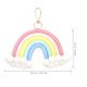 thumbnail image 2 of 1pc delicado arco iris llavero llavero arco iris llavero encanto tejido arco iris llavero llavero, 2 of 7