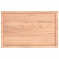 thumbnail image 3 of vidaXL Bathroom Countertop Light Brown 40x50x(2-4) cm Treated Solid Wood, 3 of 5