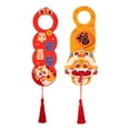 thumbnail image 3 of yotijay 2025 New Year Door Handle Decoration Cute Tabs for Entryway Party Front Door B, 3 of 9