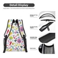 thumbnail image 4 of Yiaed Undersea Seahorse Print School Backpack College Backpack Daypacks for Students High School Spacious and Durable Daypack for Work and Travel-One Size, 4 of 6