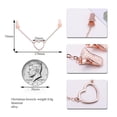 thumbnail image 3 of Moda mujer señora bufanda Clip colgante en forma de corazón bufanda chal hebilla accesorio de joyería (A), 3 of 4