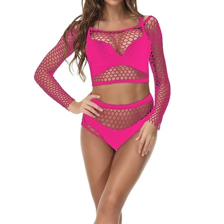 

Women Hollow Underwear Black Seductive Pajamas Net Clothes Women Pants Net Clothes