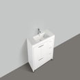 thumbnail image 2 of Eviva Grace 42 in. White Bathroom Vanity with White Integrated Acrylic Countertop, 2 of 5