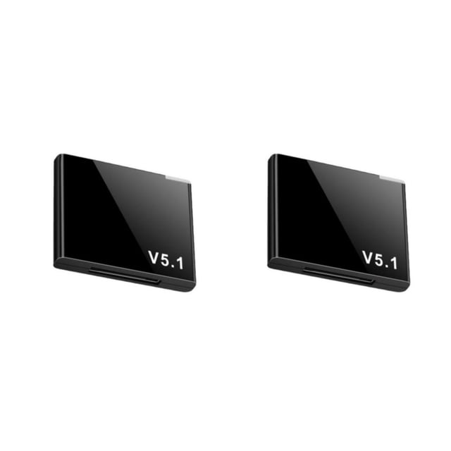 Methold Para el hogar o la fiesta Never Miss Beat Altavoz inalámbrico de alta compatibilidad Sonido altamente funcional Computadoras pequeñas Negro 2piezas