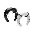thumbnail image 1 of Black Or White Acrylic Pinchers With Stars And Two O-Rings,Gauge (Thickness):0 (8.0Mm),Black, 1 of 1