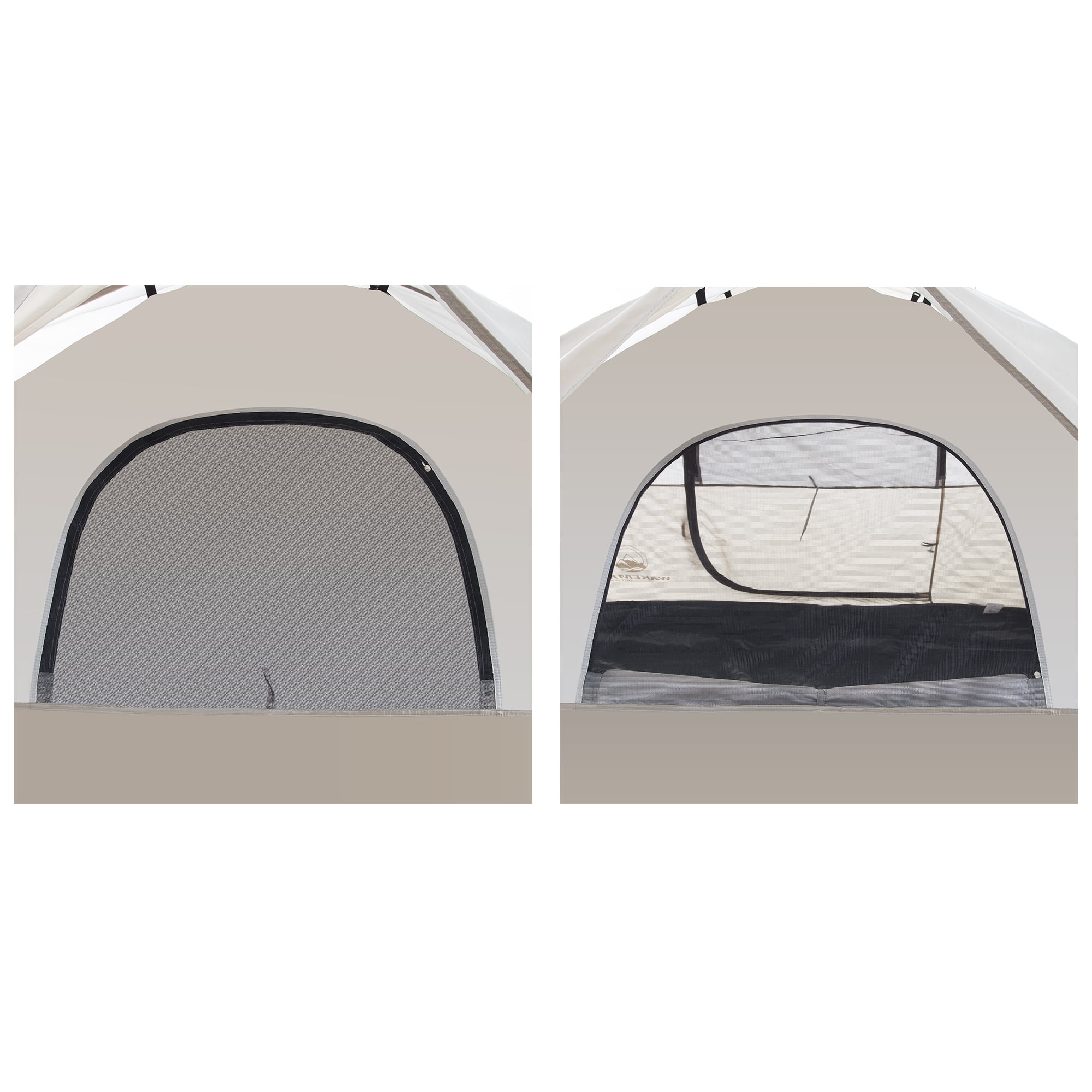 4-Person Tent, Water Resistant Dome Tent for Camping With Removable Rain Fly And Carry Bag, Rebel Bay 4 Person Tent By Wakeman Outdoors