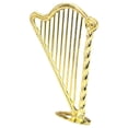 thumbnail image 4 of Mini Harp Decoration Simulation Harp Miniature Instrument Model Dollhouse Accessory, 4 of 7