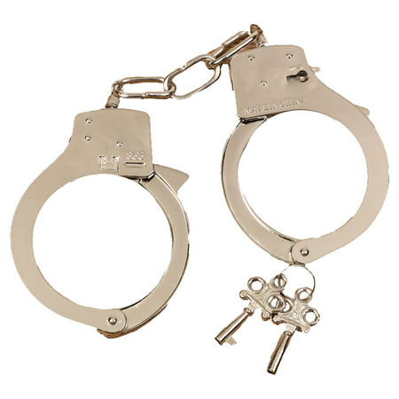 Morris Costumes Handcuffs Metal, Style FW8009