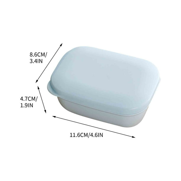 Yhmxh Organizadores y almacenamiento Nuevo estuche para platos de baño, para ducha, hogar, viajes, senderismo, contenedor para jabón. Almacenamiento de ducha Almacenamiento de juguetes