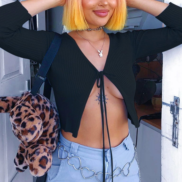Cropped shop tight cardigan