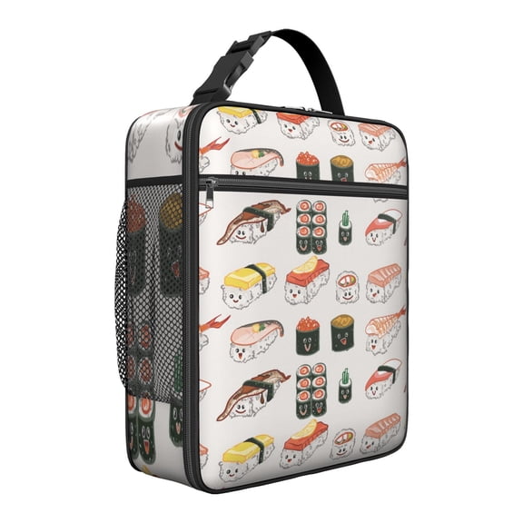 Premium Insulated Sushi Lunch Box for Men & - Reusable Lunch Bag with,Hour Temperature Retention, Compact & Lightweight Design for Office, Work, Picnic, Travel - Durable Lunch Tote for Adults.