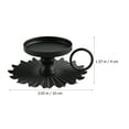 thumbnail image 6 of ADDHAT Vintage Iron Art Candlestick Handheld Pillar Candle Stand Tabletop Decorative Candlestick Holder, 6 of 7