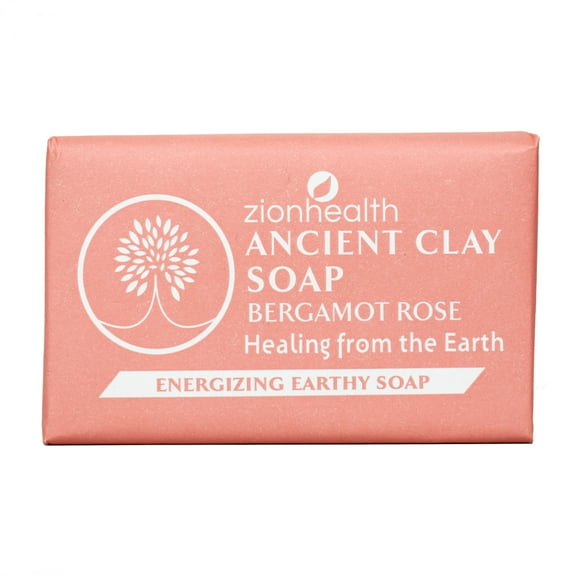 Ancient Clay Vegan Soap - Bergamot Rose 6oz