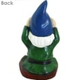 thumbnail image 6 of Sunnydaze Sage the Yoga Gnome 11" Garden Gnome Outdoor Lawn Statue, 6 of 6