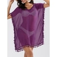 thumbnail image 4 of Argulvti Bikini de Plage pour Femmes, Tenue de Plage Couvre-Maillot à Franges, Robe d'Été pour Dames, 4 of 8