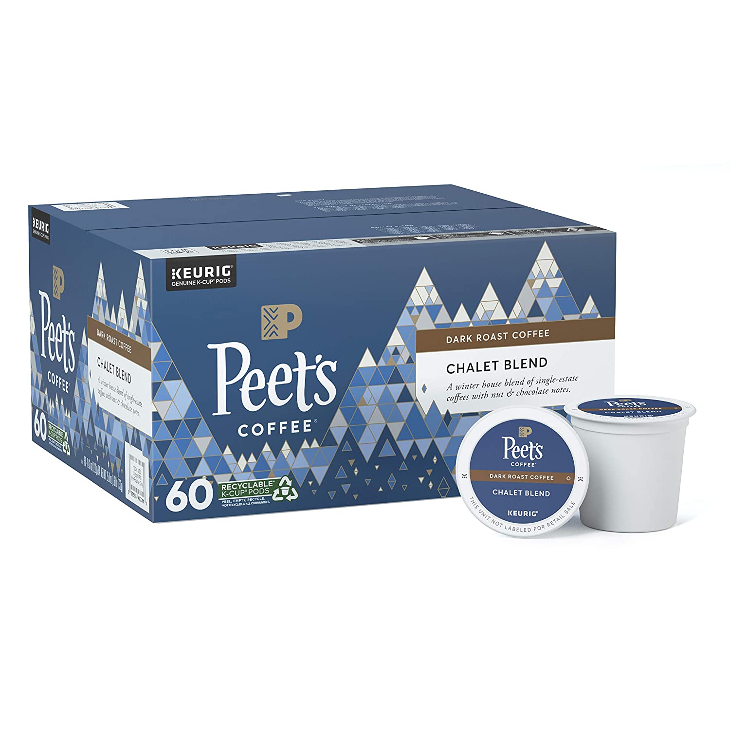 Peet's Coffee Dark Roast Single Serve 
