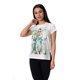 thumbnail image 1 of Blusa holgada con diseños estampados. BOCAROSA Blabella/blusa/ con estampado, 1 of 3
