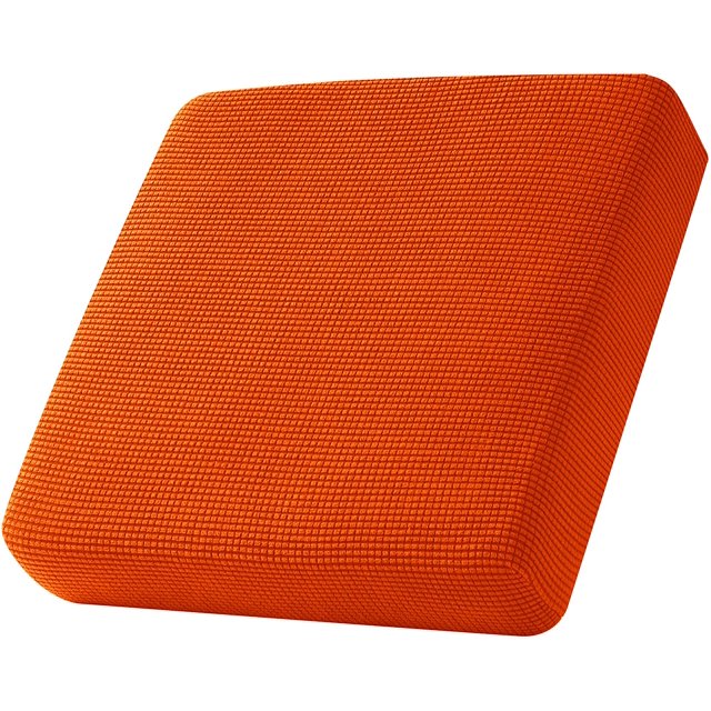 CHUN YI 1 Piece Cushion Cover Spandex Stretch Textured Grid Box Cushion Seat Slipcover