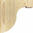 thumbnail image 3 of 4"W x 8"D x 8"H Del Monte Rough Sawn Corbel, Douglas Fir, 3 of 9