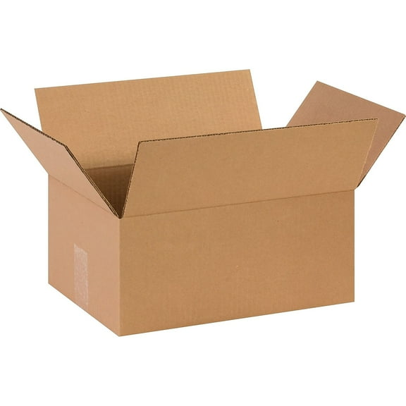 Staples COASTWIDE 14 x 10 x 6 Shipping Boxes ECT Rated Kraft 141006