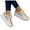 Gold, variant on Platform Fashion Sneakers for Women Lace up Tennis Shoes Womens Walking Footwear