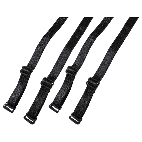 Misright Removable Elastic Bra Straps Anti-Slip Replacement Bra Shoulder Straps 2Pairs