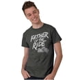 thumbnail image 3 of Biker Dad Father Of Ride Motorcycle Men's Graphic T Shirt Tees Brisco Brands L, 3 of 6