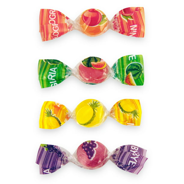 Mangini, Italian Fruit Mix Mini Hard Candy Bonbons (Bye Mini) (2.200 ...