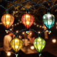 thumbnail image 1 of String Lights DOGHLY, 2 unidades, 3,4 m, 10 bombillas multicolores de 120 V, 1 of 7