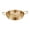 Gold, variant on Pot for Korean Ramen and Hot Pot, 7.1-Inch Stainless Steel Double Handle Soup Pot, Professional Grade Seafood Dry Pot for Desktop Cooking and Instant Noodles, Gold or Silver, 1pc