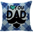 thumbnail image 1 of Big Sale ! Nomeni Pillow Case,Polyester Doll,Father'S Day Pillowcase Cartoon Style Linen Digital Printing Pillowcase, 1 of 1