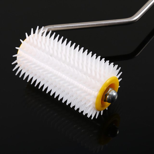Uncapping Needle Rollerfor Extracting Honey,Beekeeping Bee Comb,Plastic Uncapping Beekeeping Honey Uncapping Needle Roller Honey Extractor Time-Tested Durability