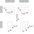 thumbnail image 3 of Rev-A-Shelf 18" Kitchen Cabinet Baking Sheet Tray Divider, Chrome, 3 of 7