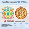 thumbnail image 2 of Lampshades 2 Pack Colorful Star Diamond Shapes Vibrant Tones 13"x13"x10" Light Shade for Table Lamps Floor Lamp Shades Lampshade Replacement Easy Assembly, 2 of 8