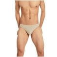 thumbnail image 2 of Mens Underwear Casual Mid Waisted Ribbed High-Cut Stretchy Solid Color Breathable Soft Basic Briefs Summer, 2 of 8