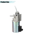 thumbnail image 6 of Unique Bargains 1 Pcs Fuel Shut Off Stop Solenoid Valve Fit for Deutz 2012 Engine Silver Tone, 6 of 6