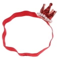 thumbnail image 1 of Sparkly Kids Infant Hair Crown girls and boys Party Perla Elástica Diadema Lindo Accesorio Para El Cabello rojo perfecl diadema de corona de flores, 1 of 8