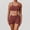 Red, variant on Women's Polka Dots Workout Set 2 Piece Sports Bra Tank High Waisted Biker Shorts Matching Yoga Outfit Set