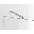 thumbnail image 7 of Aston SDR950EZ-CH-4248-10 Madox 42 to 48 x 74.875 in. Frameless Pivot Shower Door - Chrome, 7 of 7