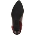 thumbnail image 4 of ALFANI Womens Burgundy Arch Support Cushioned Hakuu Kitten Heel Zip-Up Boots 7 M, 4 of 4